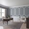 Ekena Millwork 31-in. W x 62-in. H Foster Running Coin Panel Moulding Kit Double Panel PMLKFO31X62B - alternate 2